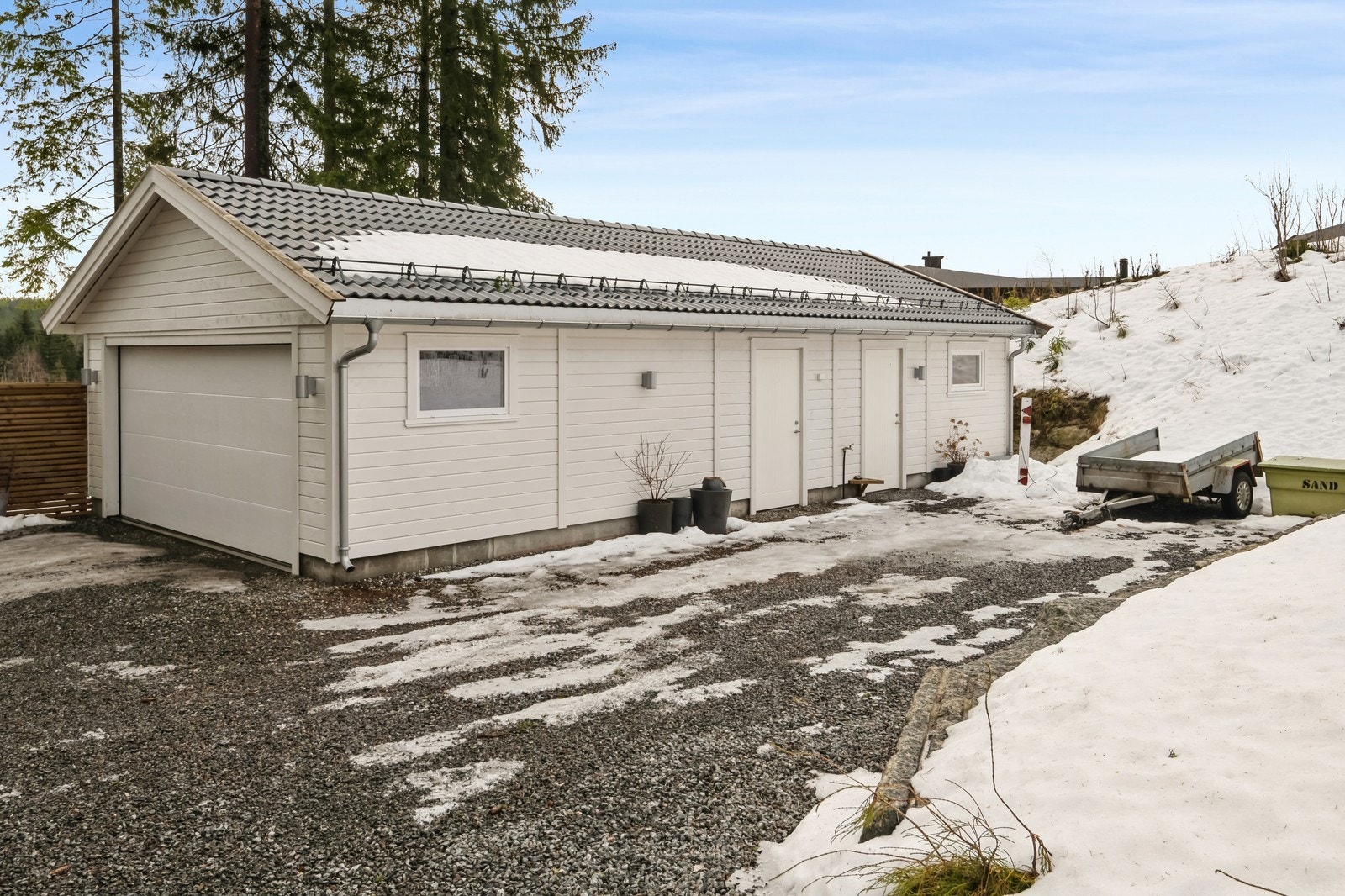 Oppstillingsplass for bil Galleribilde