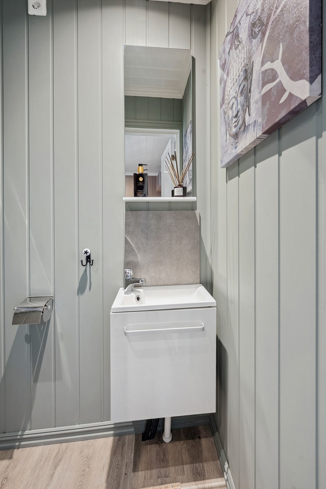 Pent toalettrom. Galleribilde