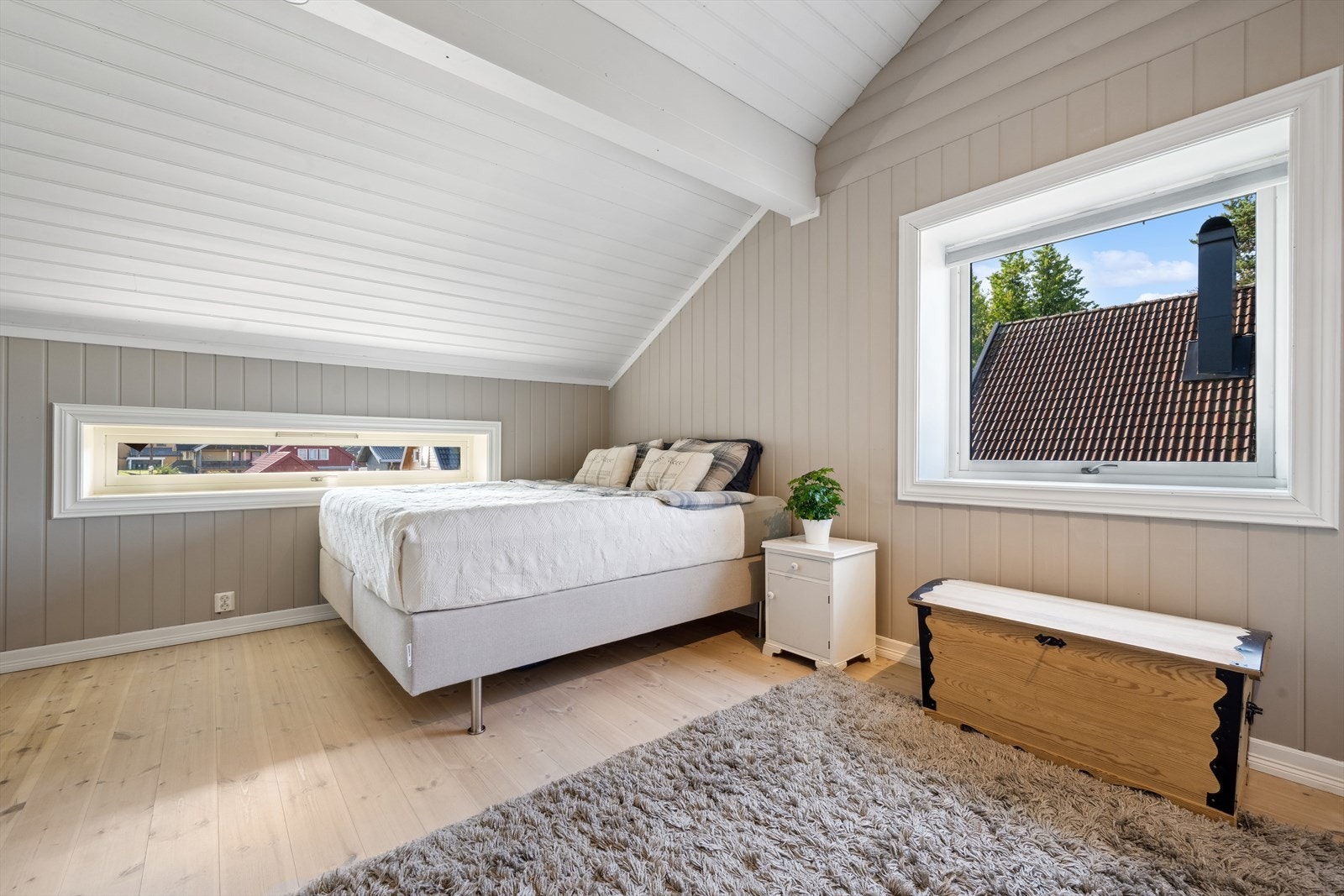 I dag benyttes dette som hovedsoverom. Galleribilde