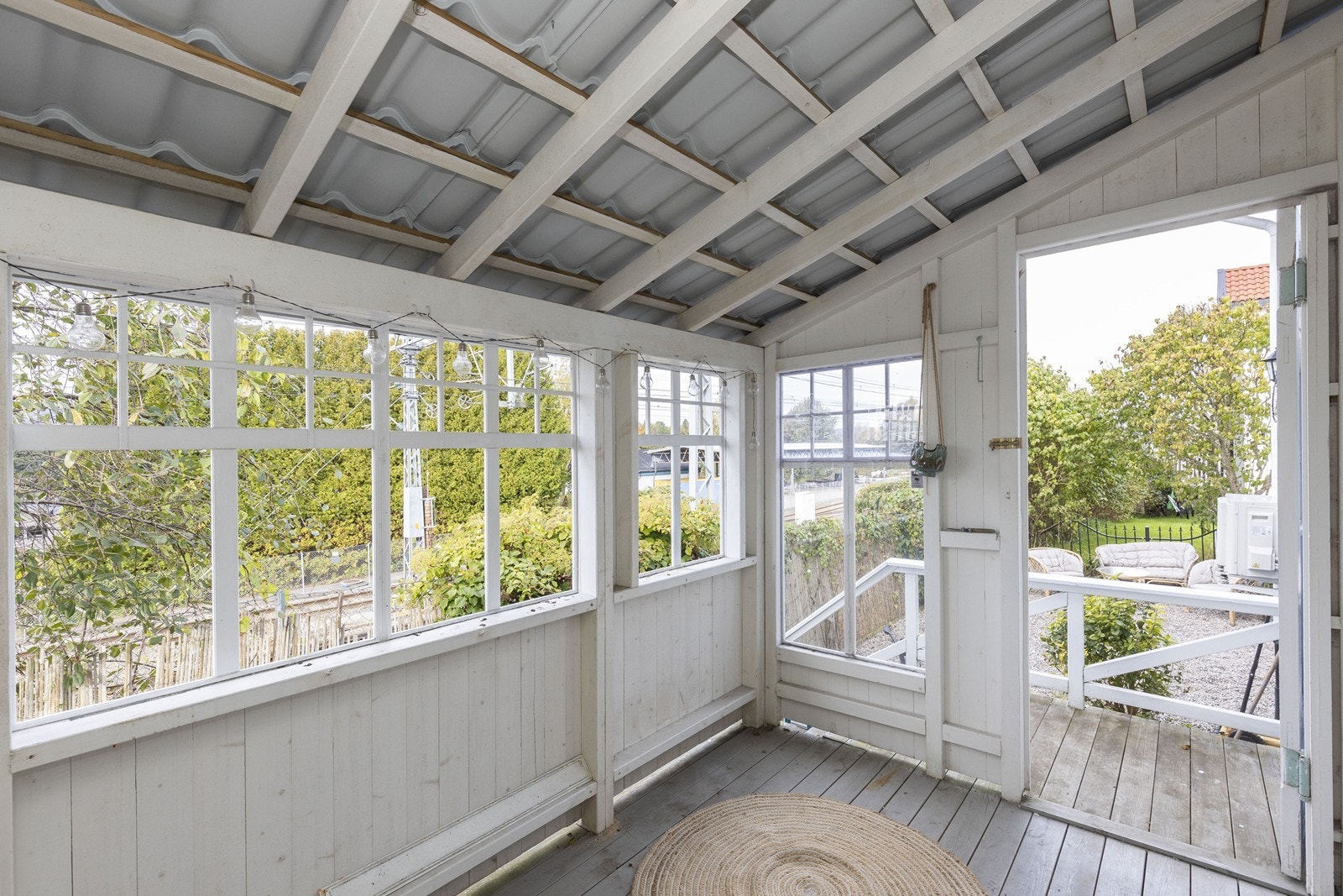 Innglasset veranda Galleribilde