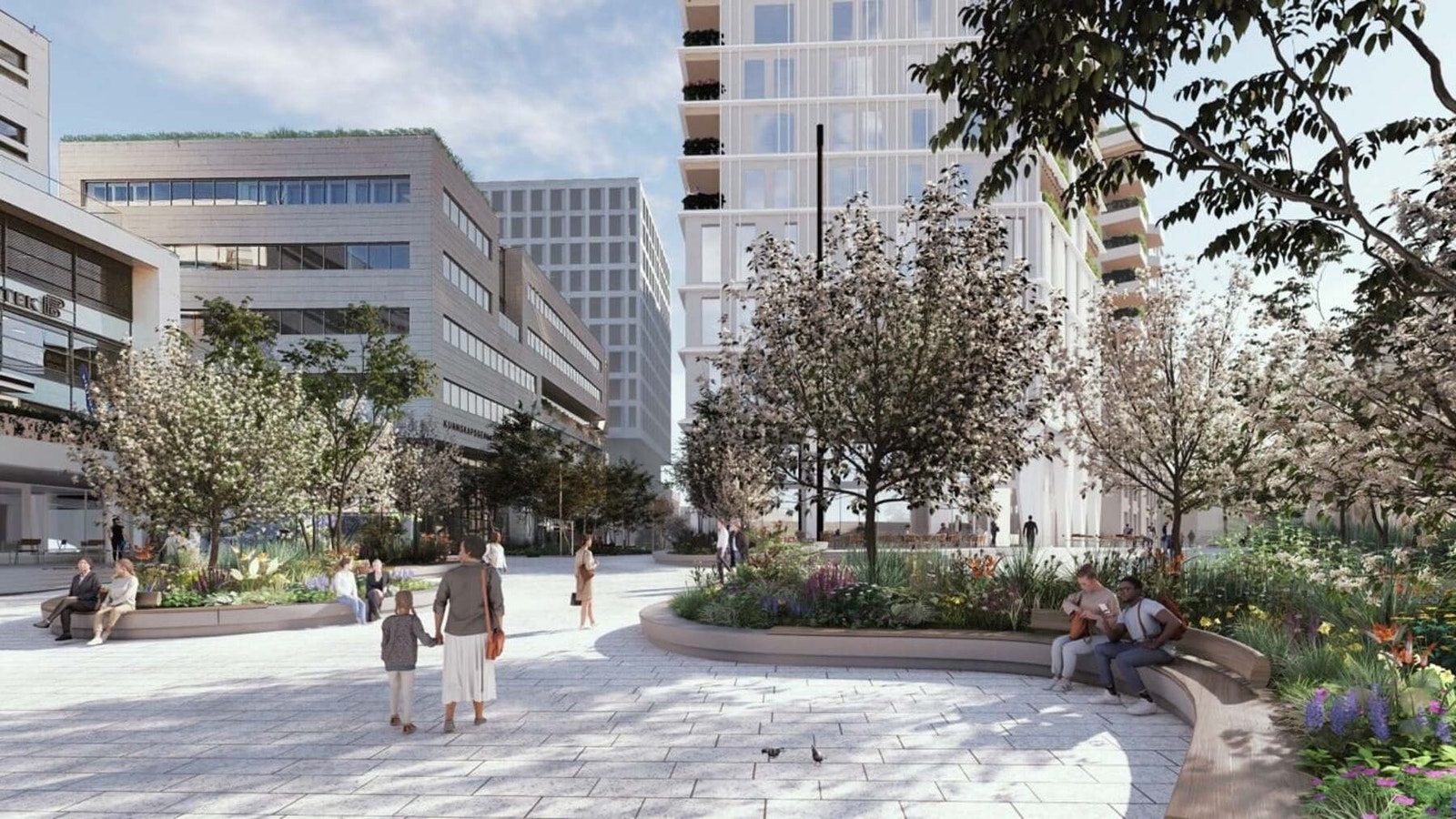 Planlagte fellesarealer Galleribilde