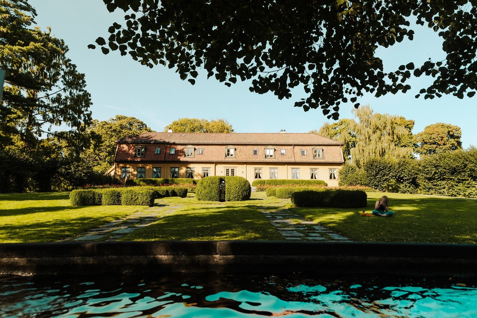 Det er heller ikke lange veien til Botanisk hage med sine flotte områder! Galleribilde