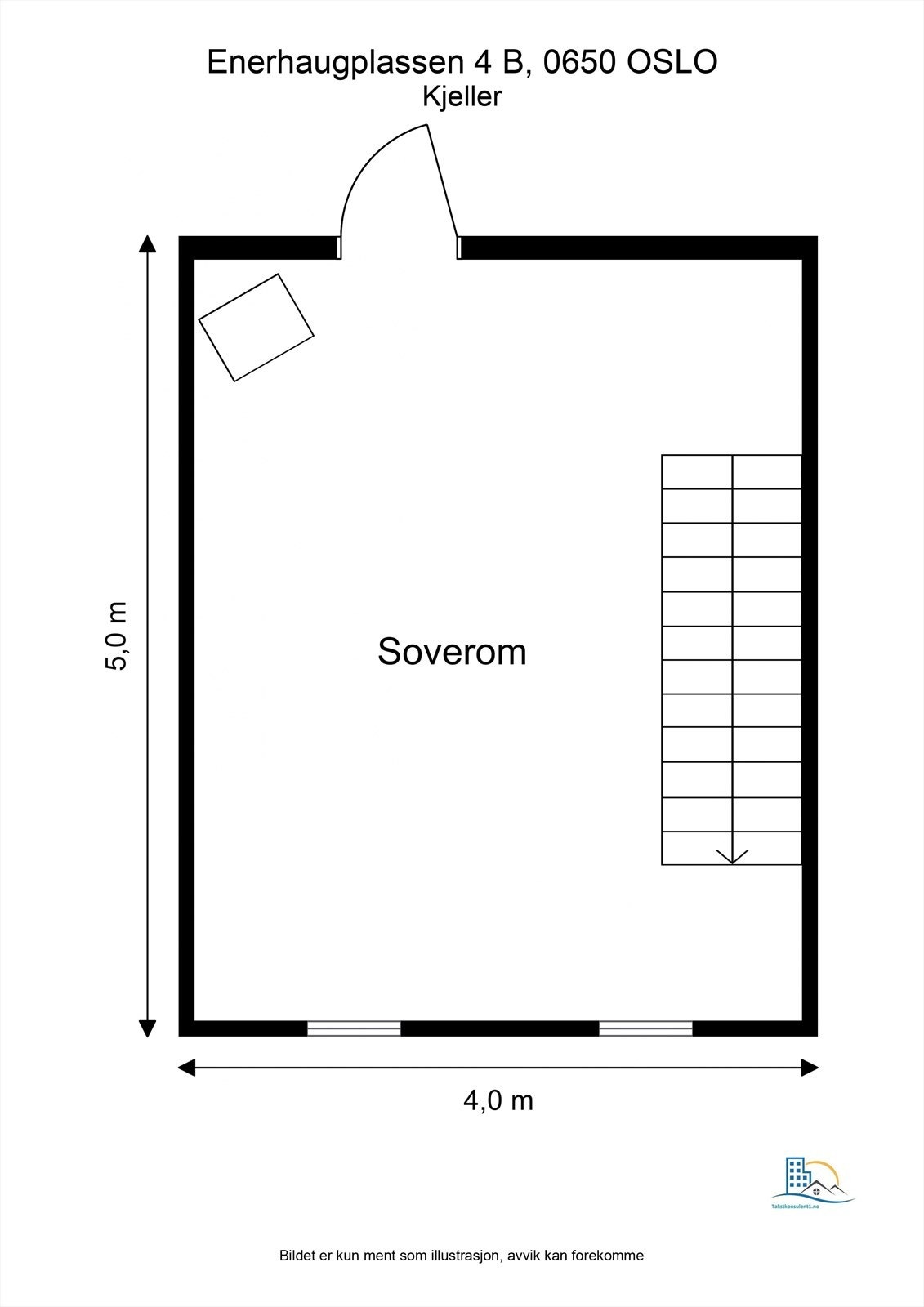 Plantegning underetasje. Galleribilde