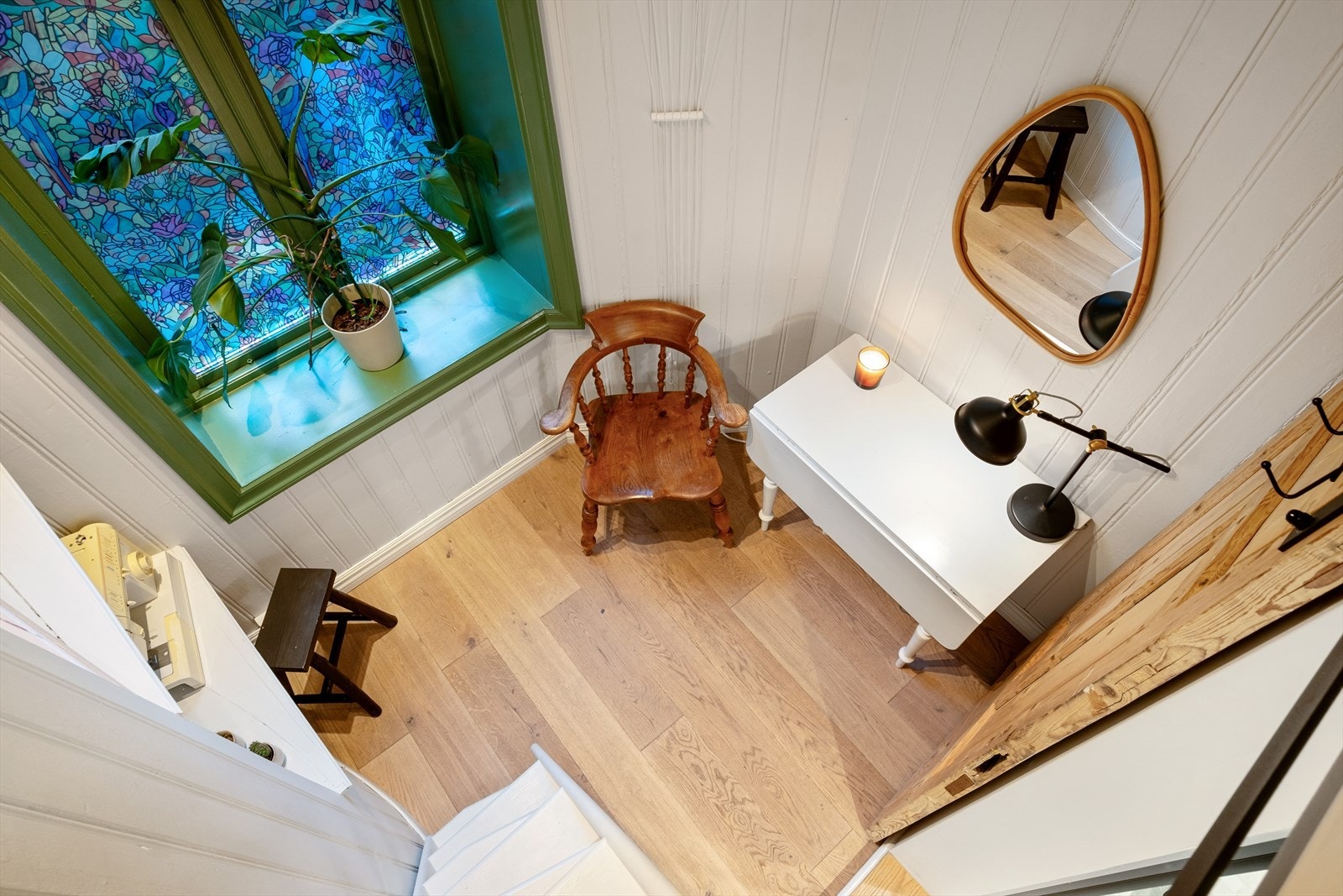 Plass til skrivepult. Galleribilde