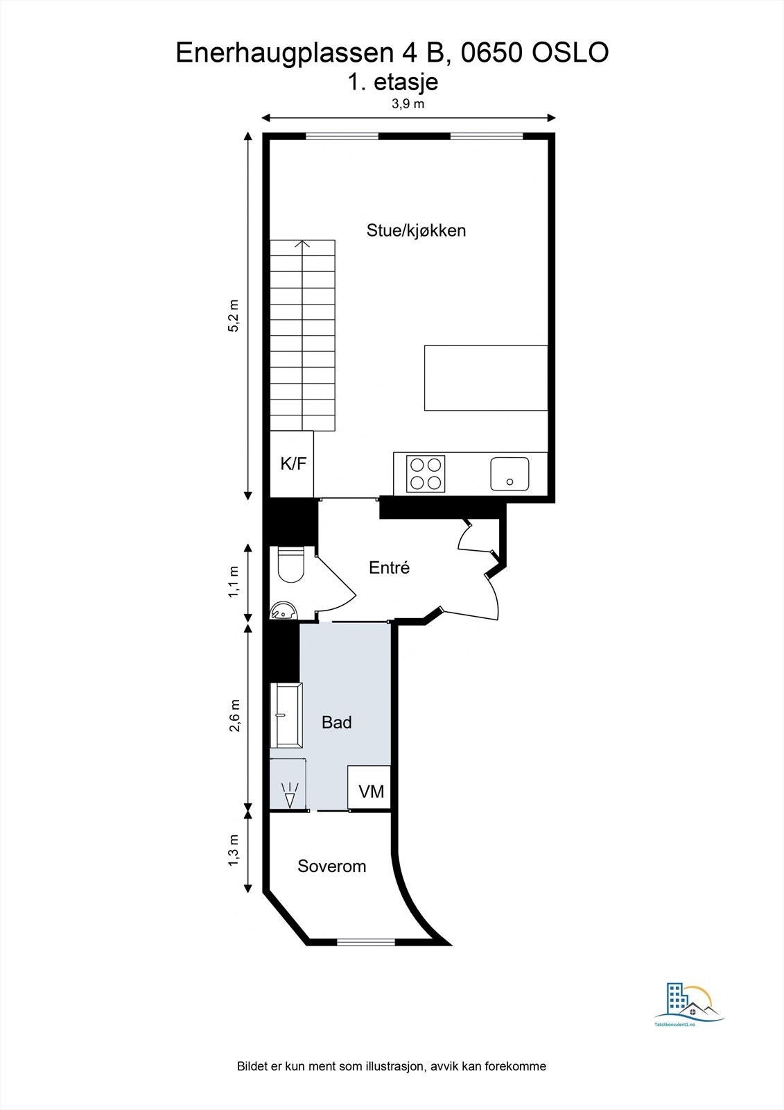 Plantegning 1. etasje. Galleribilde
