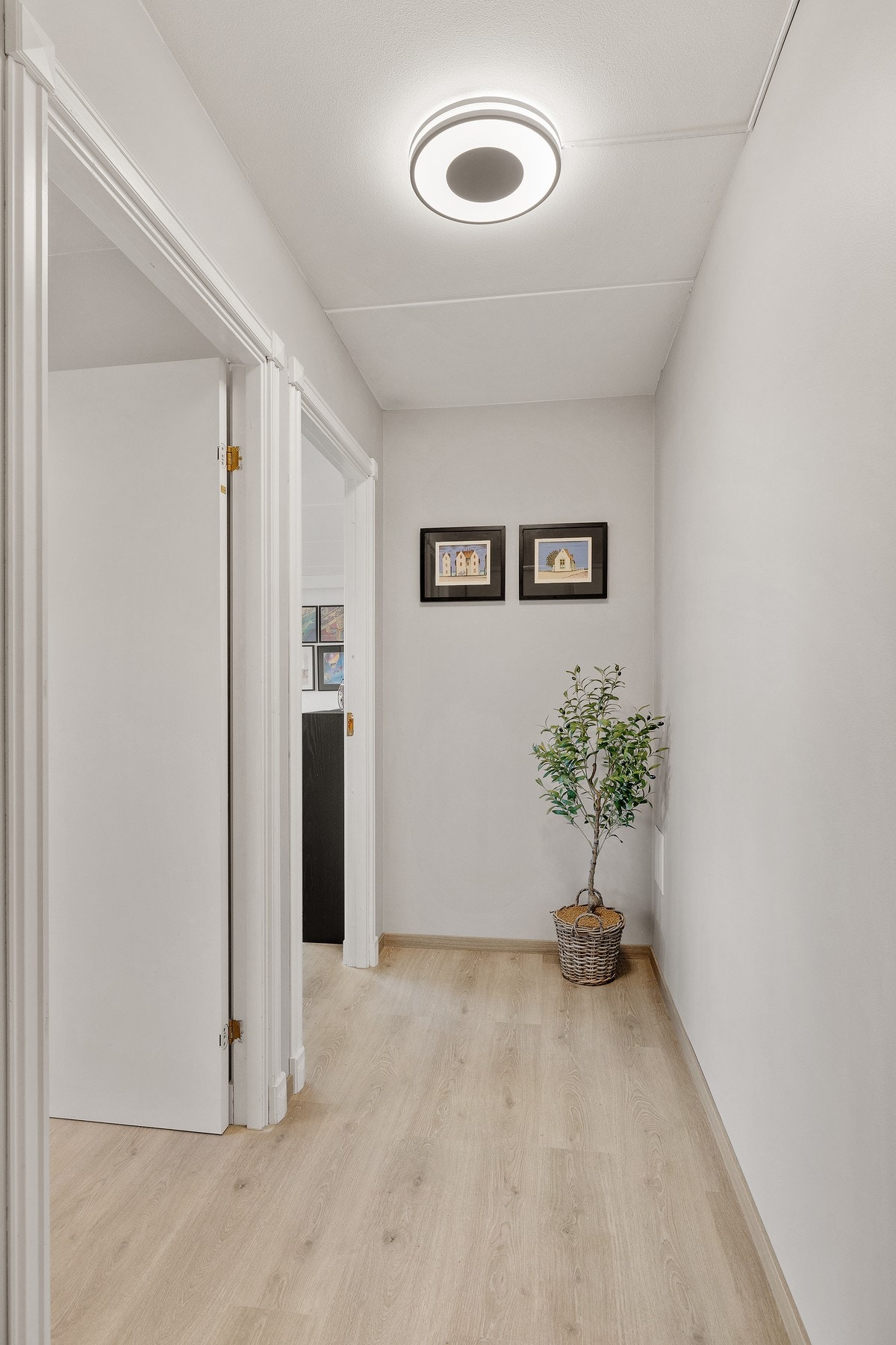 Meget innbydende inngangsparti med gir leiligheten et meget godt førsteinntrykk Galleribilde