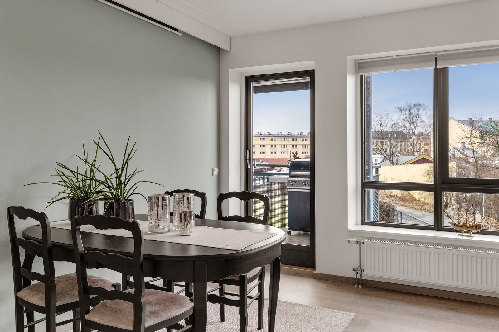 Her kan venner og familie samles til alle døgnets måltider Galleribilde