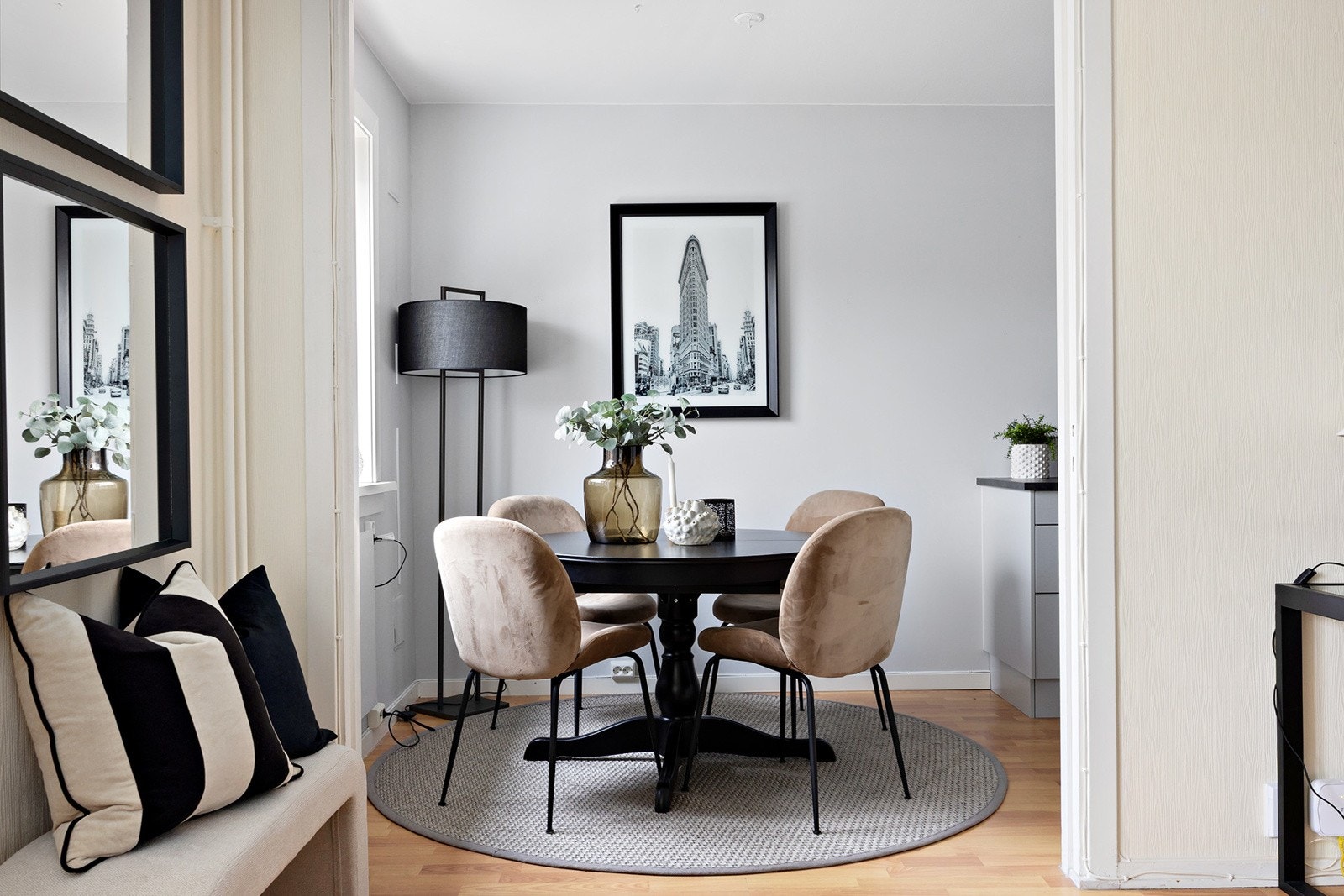 God plass til spisebord. Galleribilde