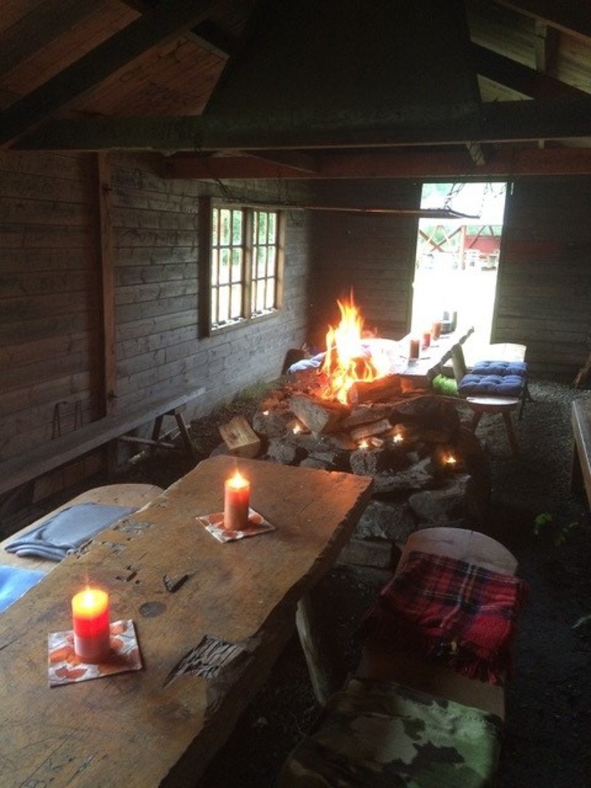 Grillhytte Galleribilde