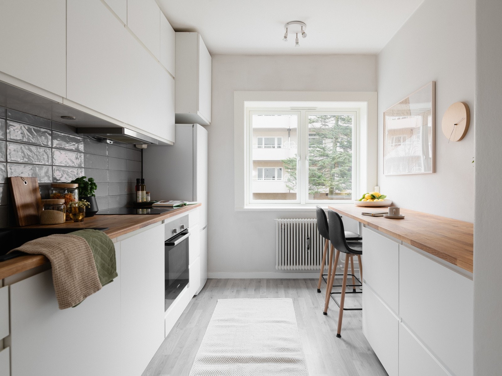 Kjøkkenet er fra KVIK og er montert i 2018 Galleribilde