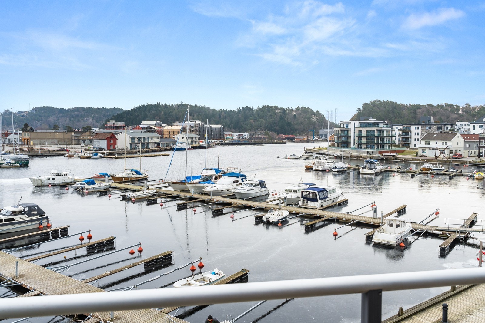 Utsikten fra verandaen Galleribilde