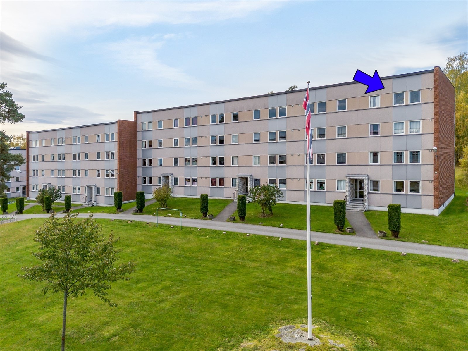 Maihaugen er et barnevennlig boområde på Gulset i Skien, med kort vei til skoler og de fleste fasiliteter. Galleribilde