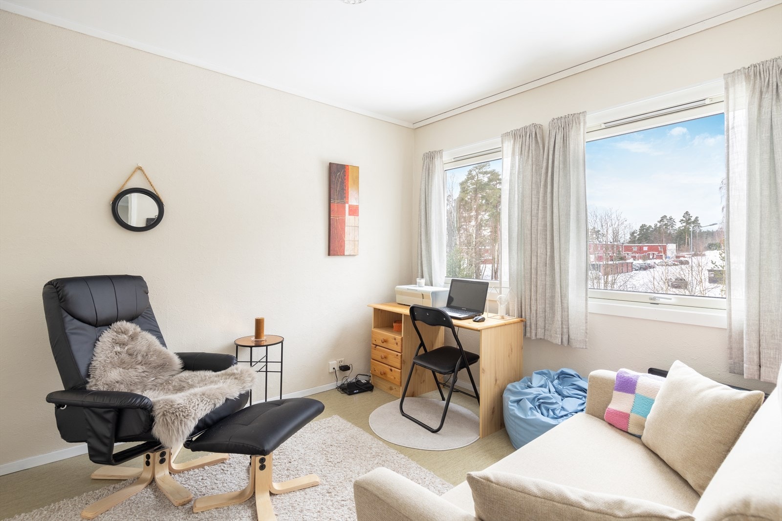 Soverom 2 ved stuen. Galleribilde