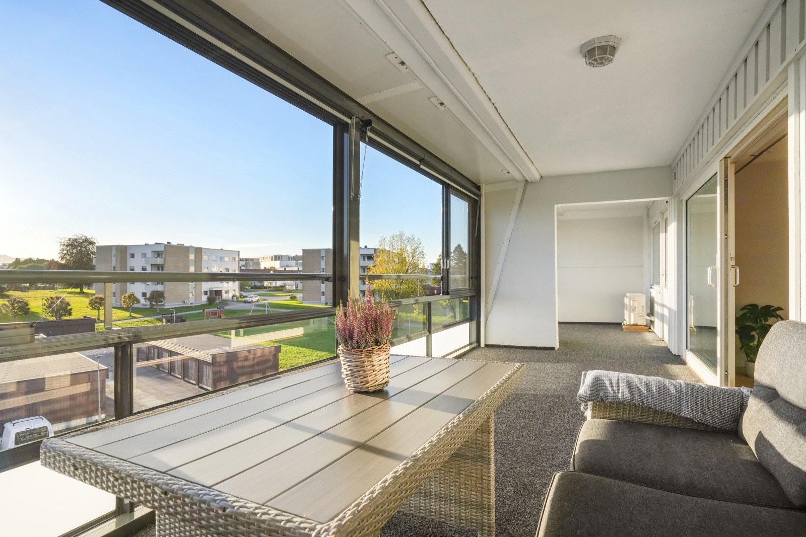 Her kan en nyte fine dager med gode solforhold. Galleribilde