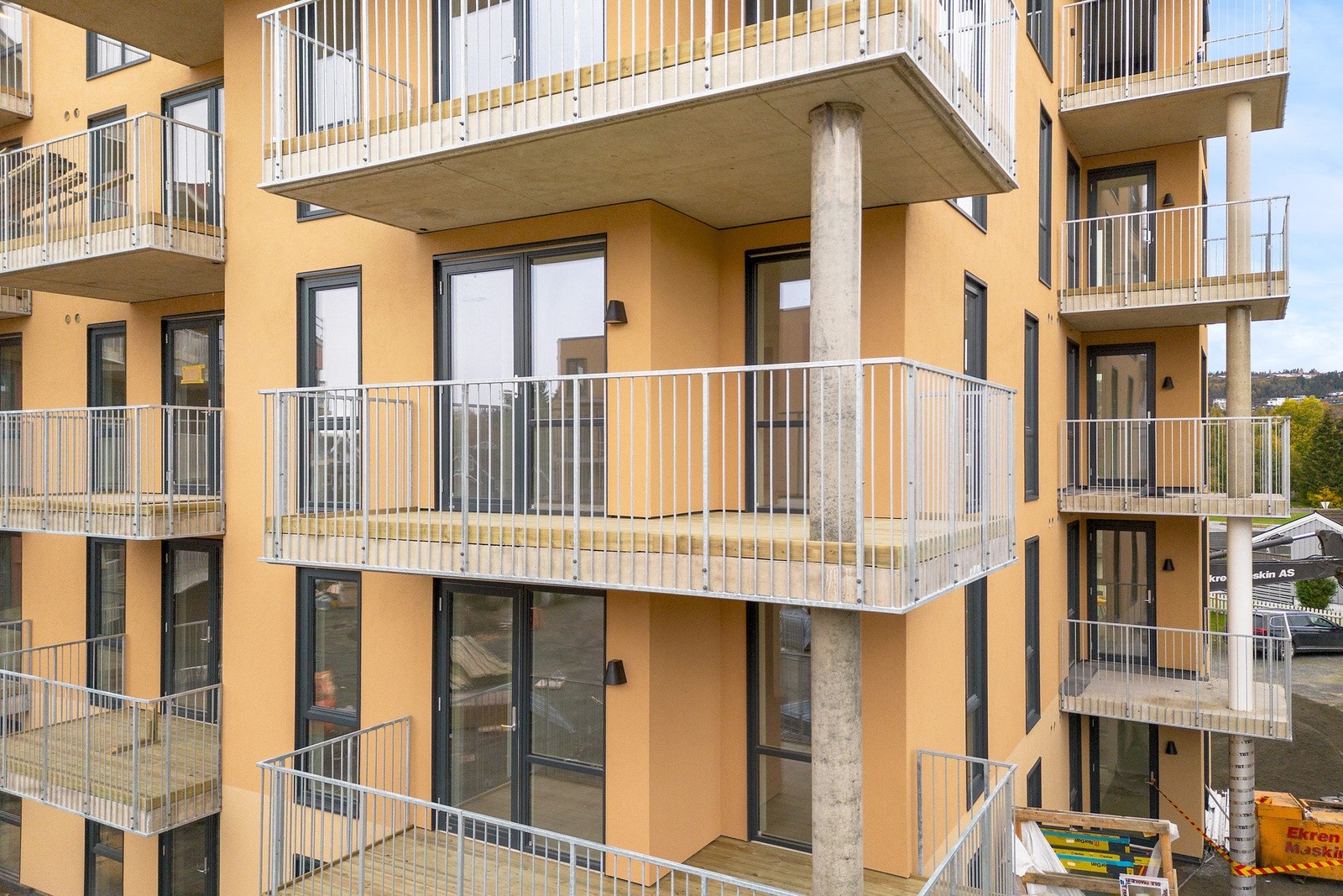 Heis, sportsbod og parkering i p-kjeller Galleribilde