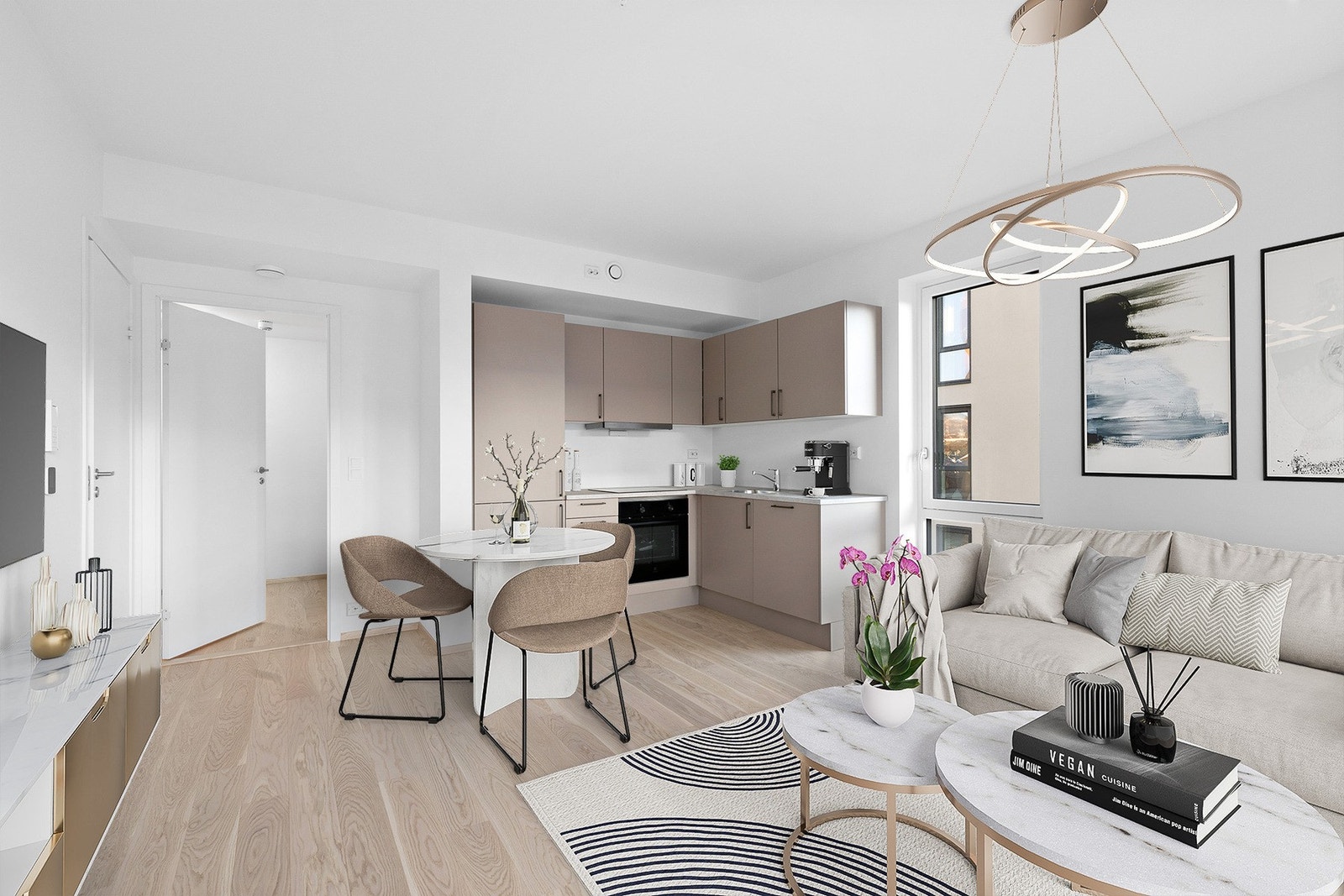 Leiligheten er ferdigstilt og klar for innflytting! Galleribilde