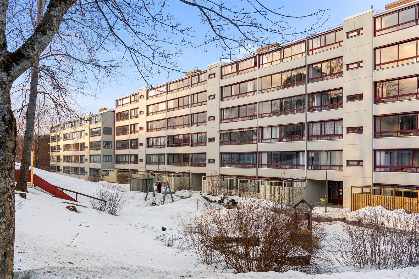 - Leiligheten har en unik plassering i toppetasjen - Galleribilde