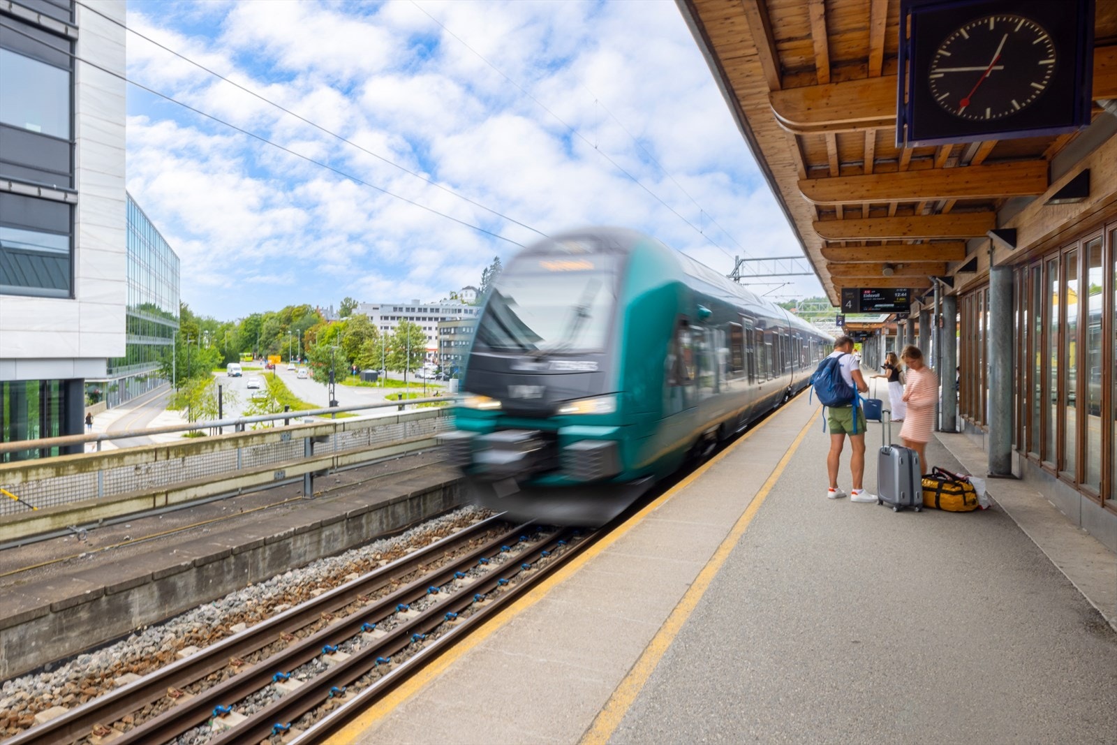 Kort vei til kollektivtrafikk. Galleribilde