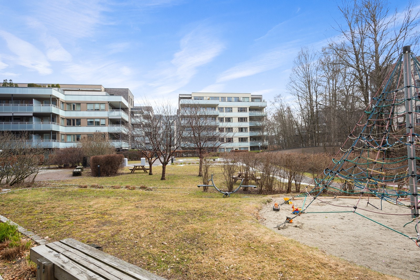 Flott uteareal. Galleribilde