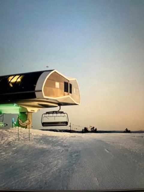 Nydelige skiforhold vintertid. Galleribilde