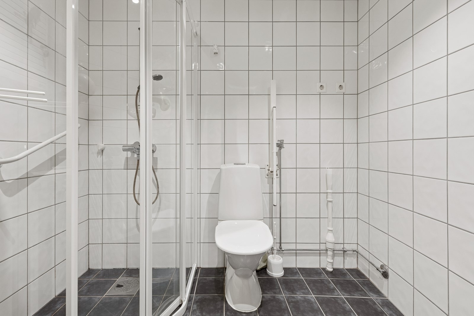 - Det er også opplegg for vaskemaskin/tørketrommel. Galleribilde