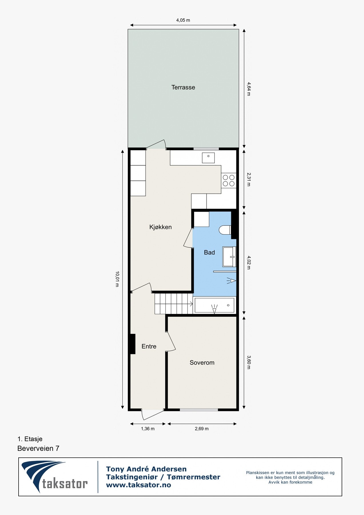 Plantegning 1.etasje Galleribilde