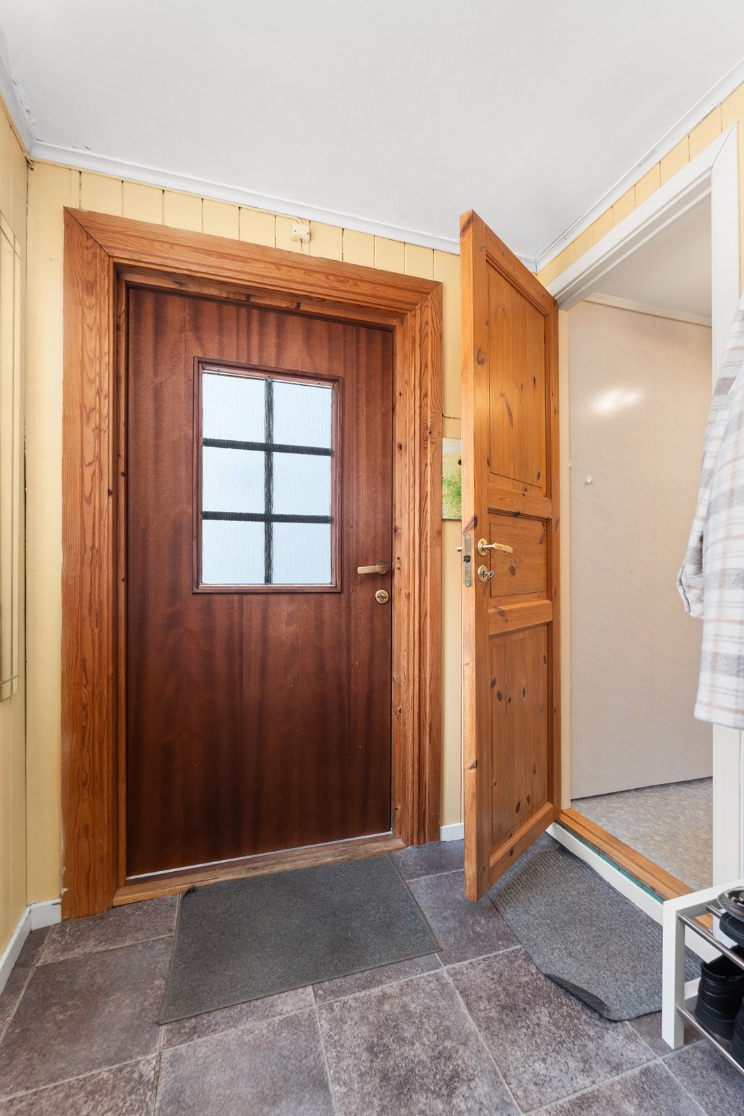 Inngangspartiet til leiligheten. Galleribilde