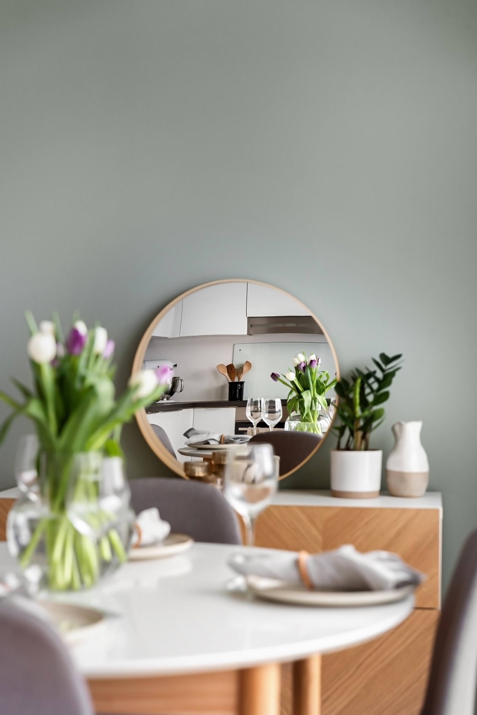 Detaljer - spisestuen. Galleribilde