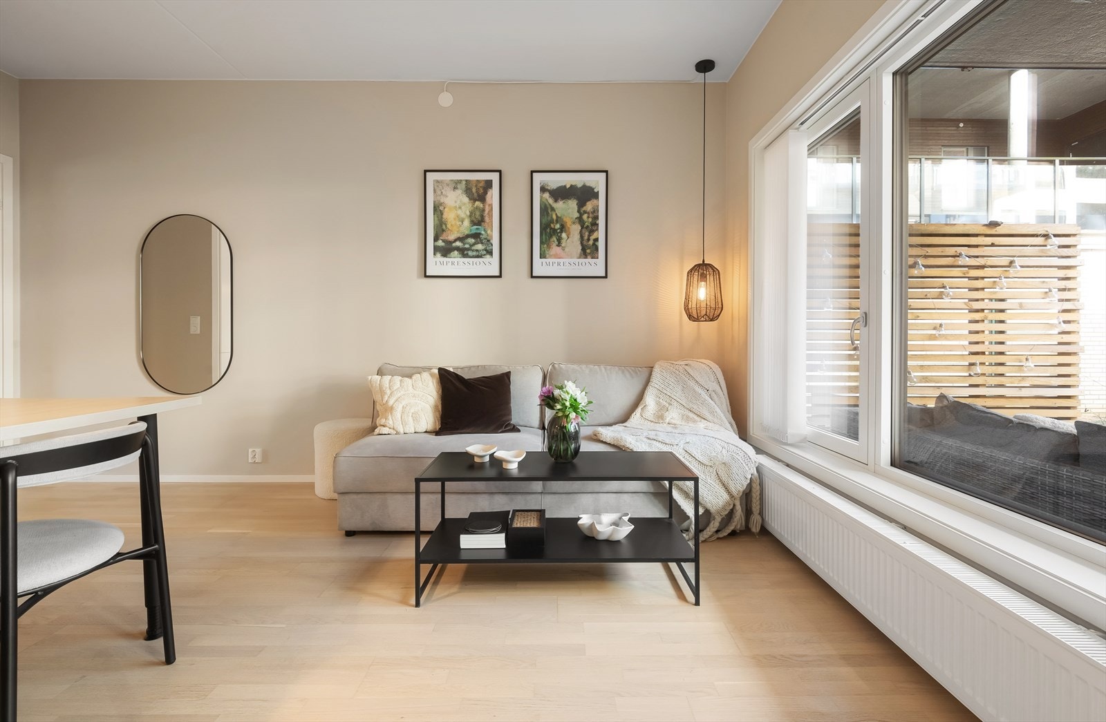 En moderne og innbydende 2-roms andelsleilighet med sentral beliggenhet på Skullerud. Galleribilde