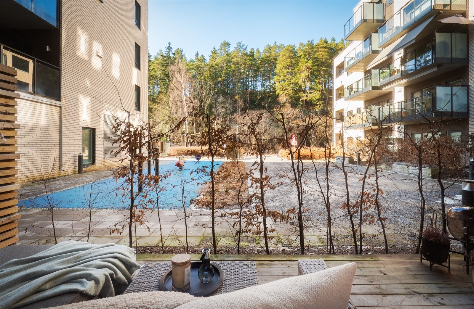 Et godt sted å slappe av på hyggelige sommerdager. Galleribilde