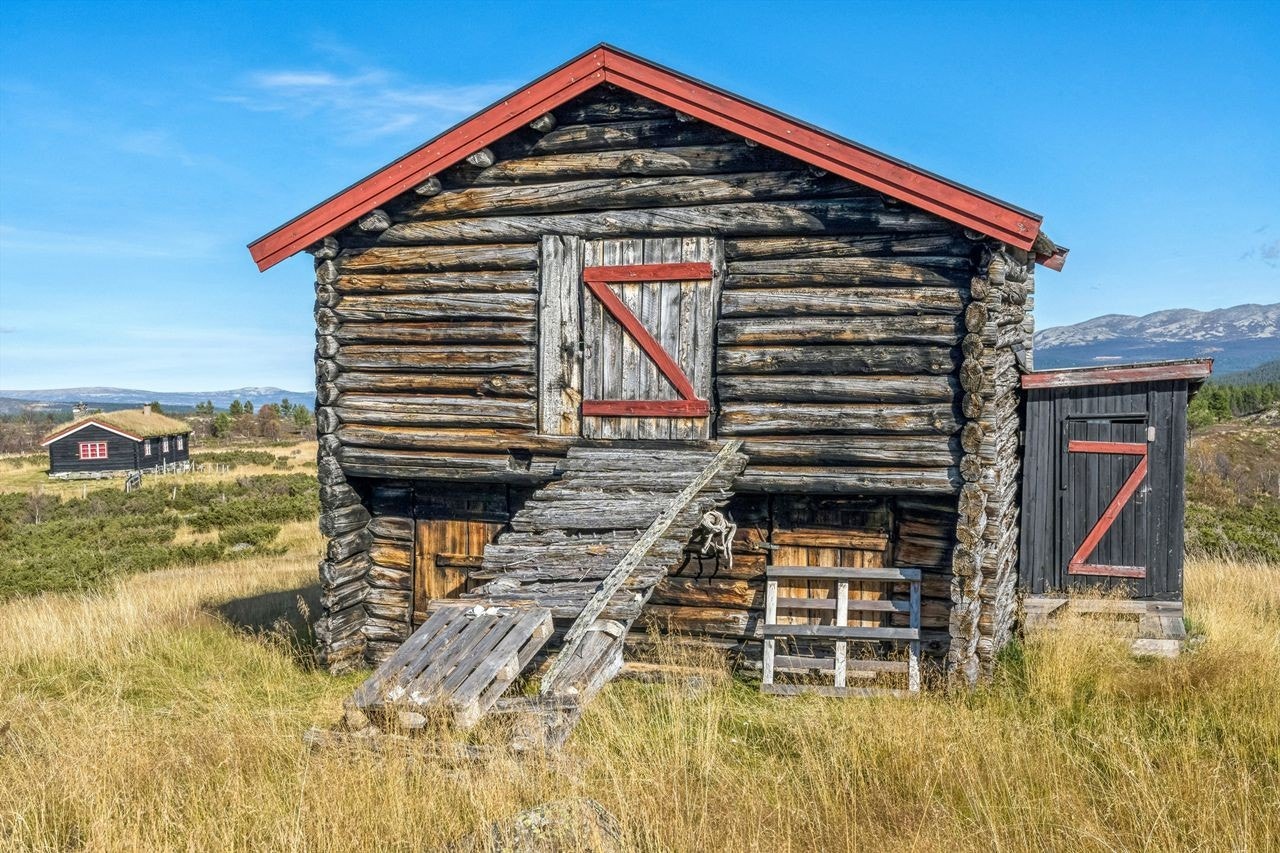 Stallbygg på setertunet Galleribilde