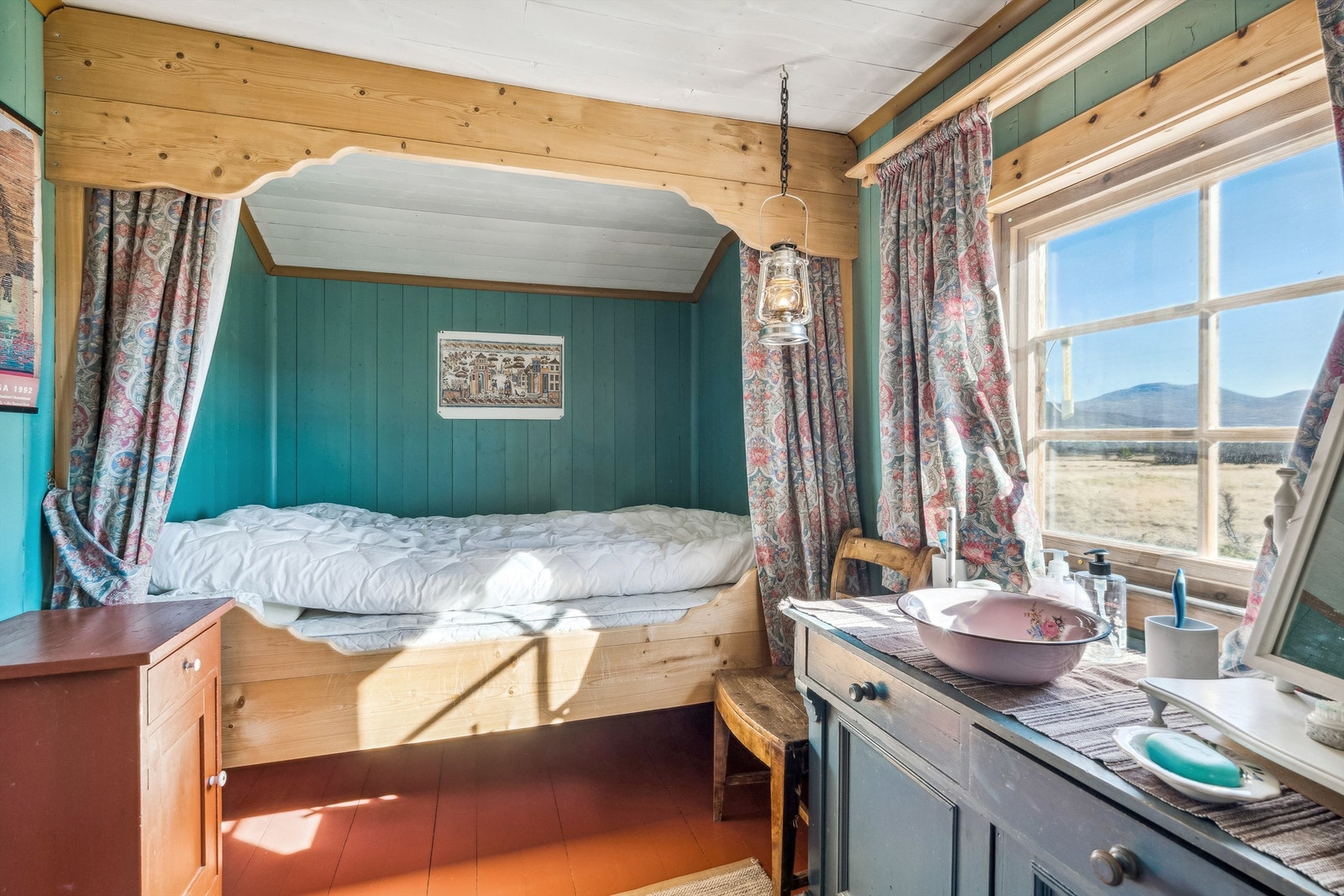 Soverom vinterstue Galleribilde