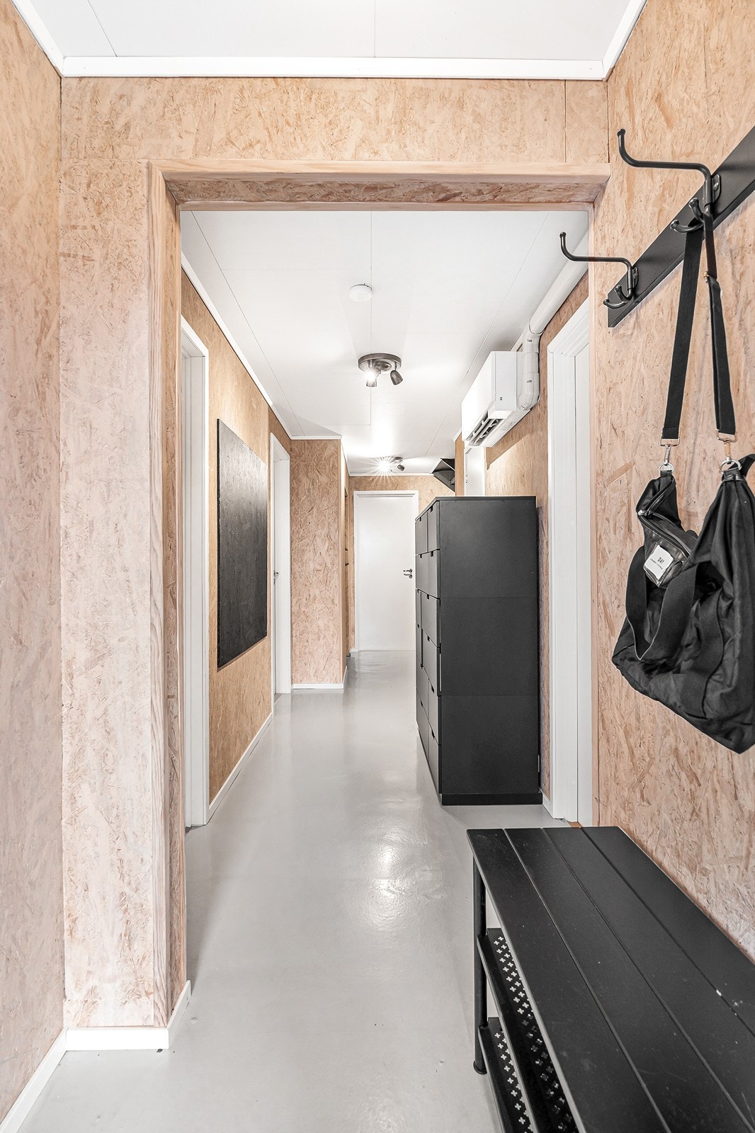 Her nede er det også installert varmepumpe. Galleribilde