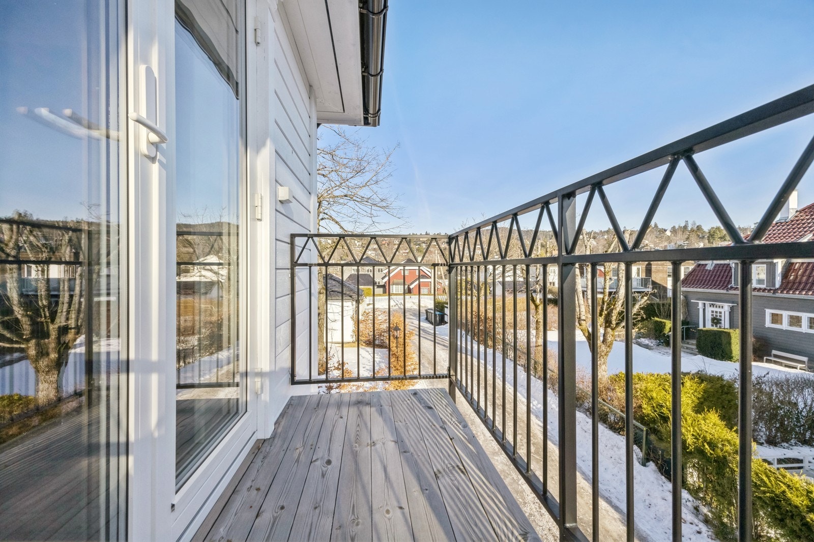 Luftebalkong utenfor hovedsoverommet. Galleribilde