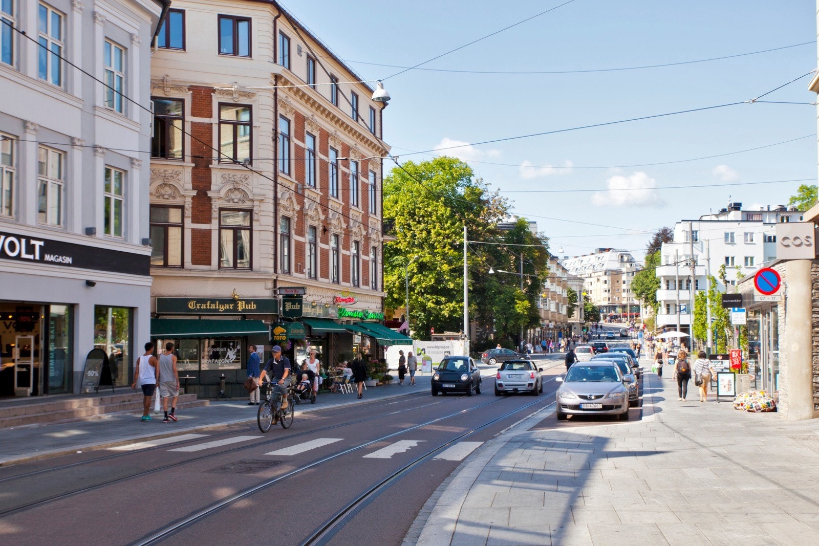 Hegdehaugsveien og Bogstadveien har et rikt utvalg av servicetilbud Galleribilde