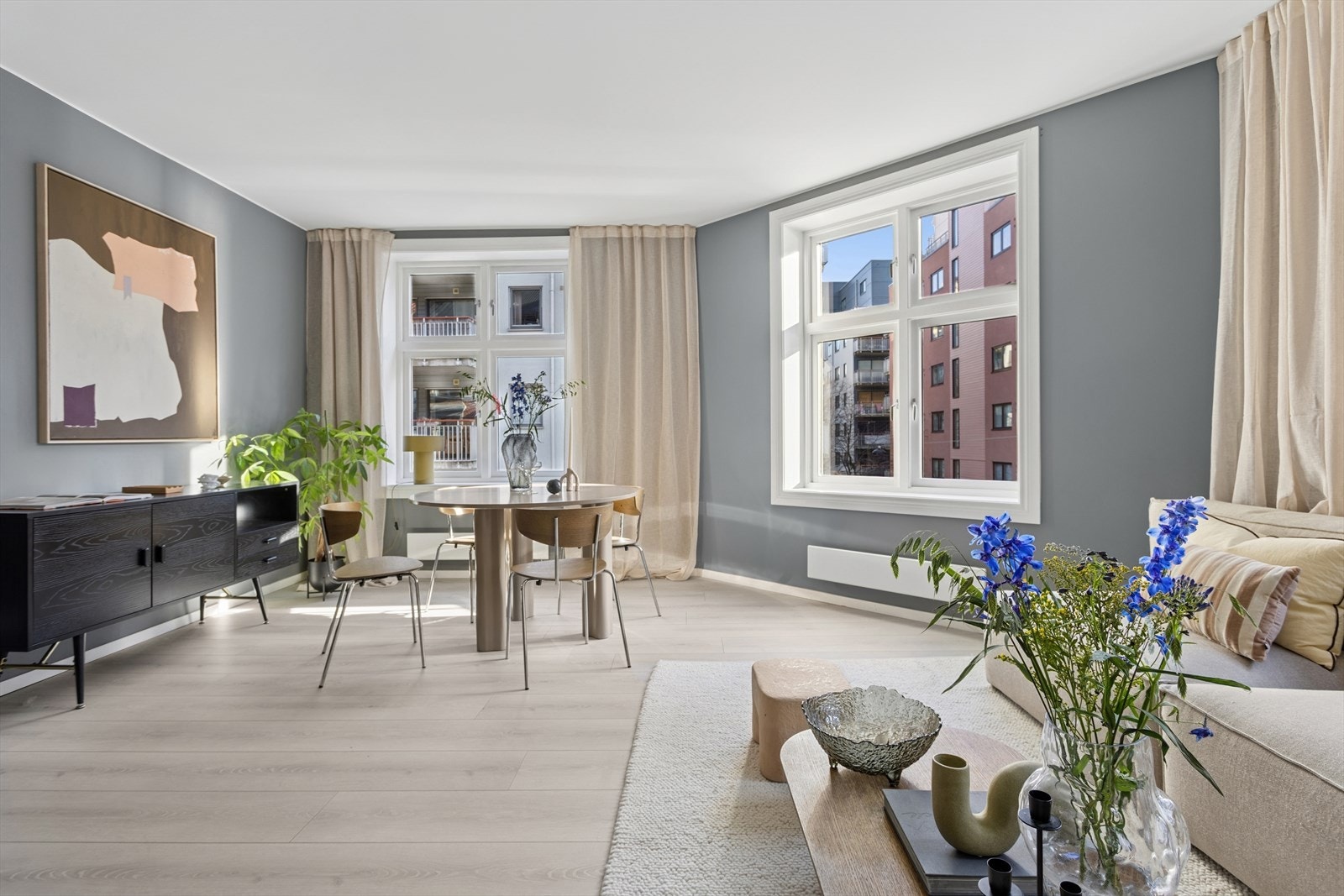 Varmtvann og fiber er inkludert i felleskostnadene. Galleribilde