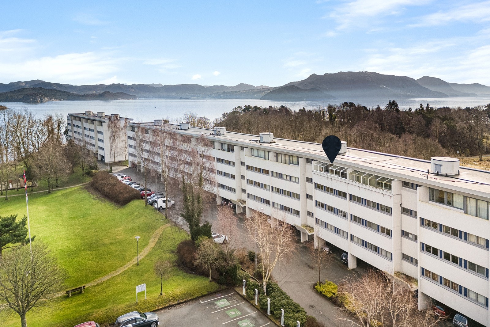 Store plenområder gir gode rekreasjonsmuligheter. Galleribilde