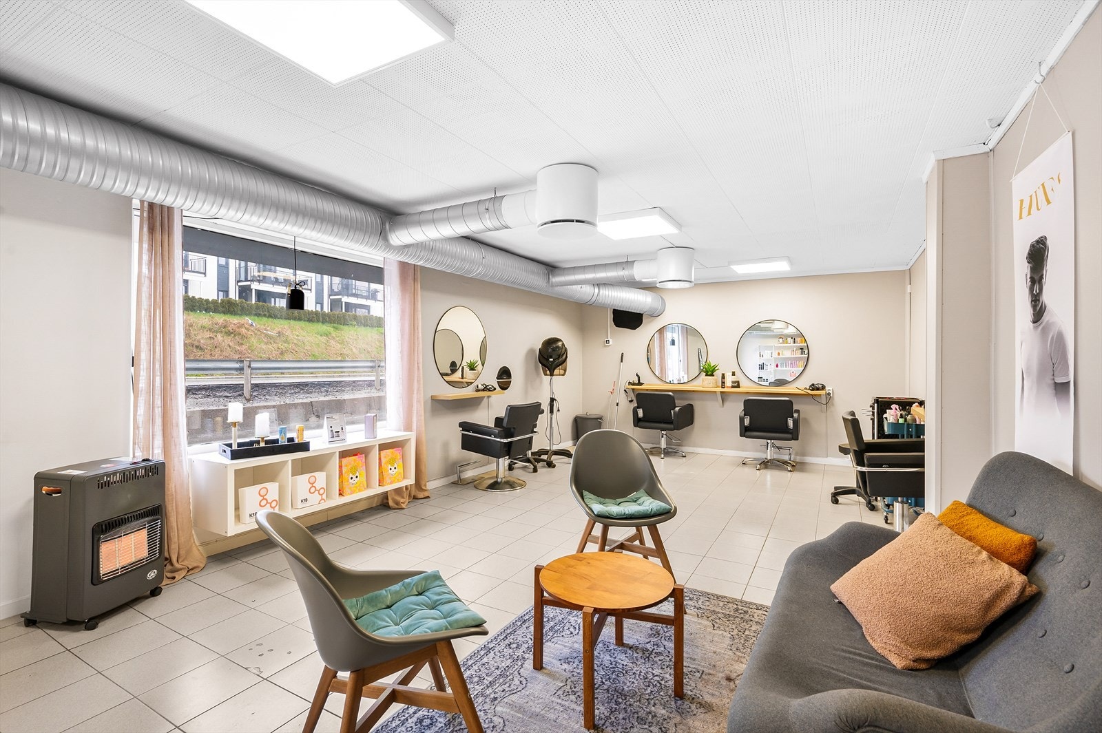 Næringsdel: Frisørsalong. Galleribilde