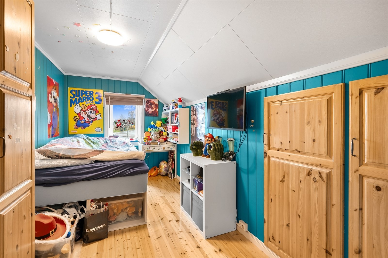 Soverom med plass til tilleggsmøblement. Galleribilde