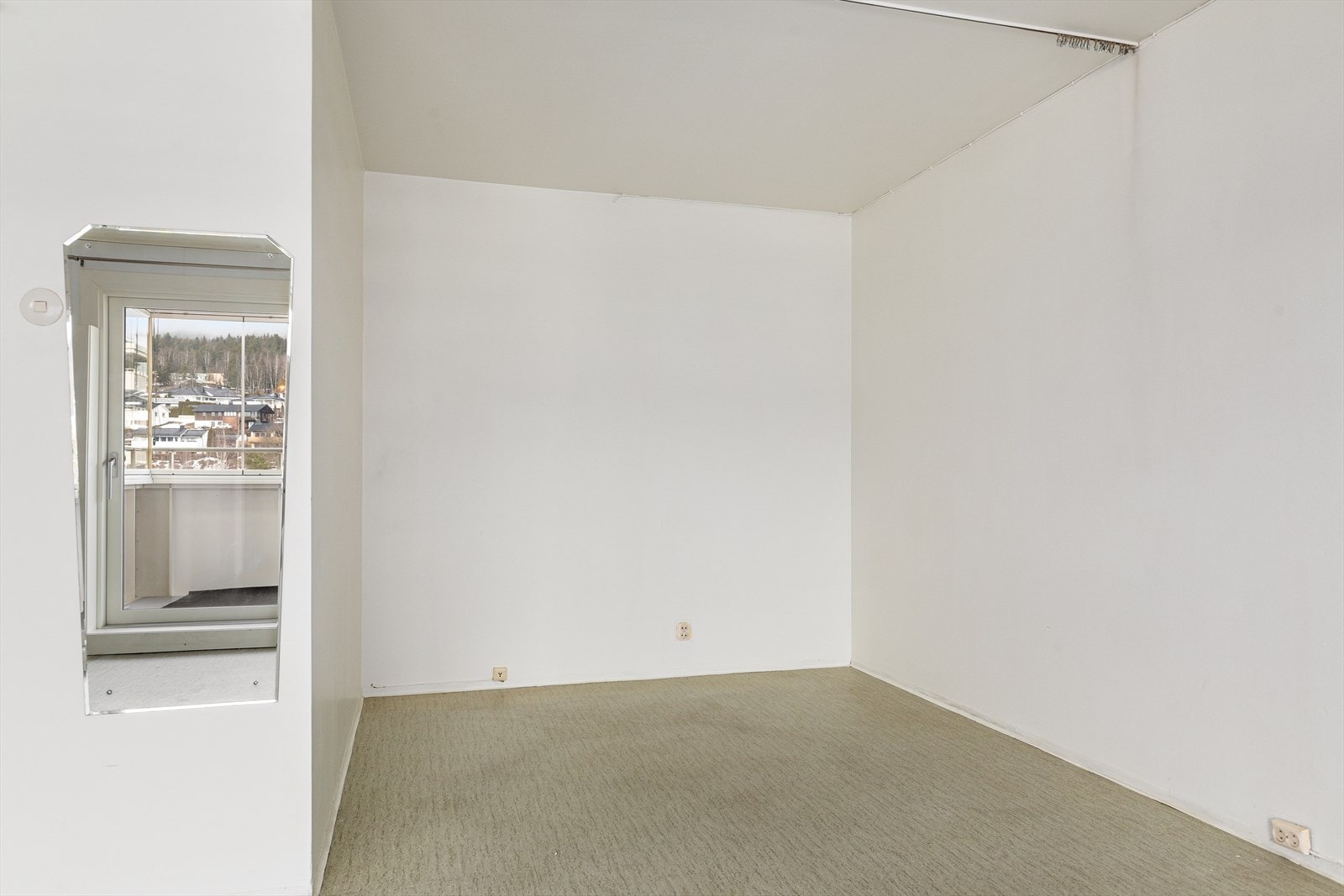 Man kan enkelt innrede del av stuen til sovealkove Galleribilde