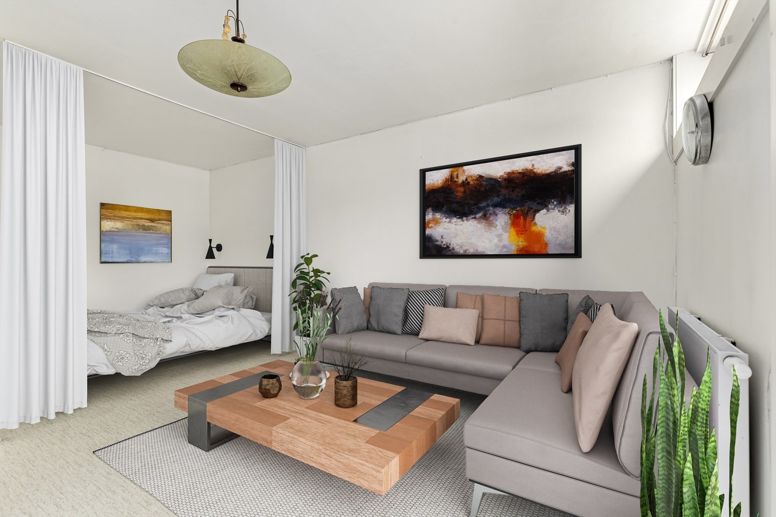 Med enkle grep kan leiligheten oppgraderes til moderne standard Galleribilde