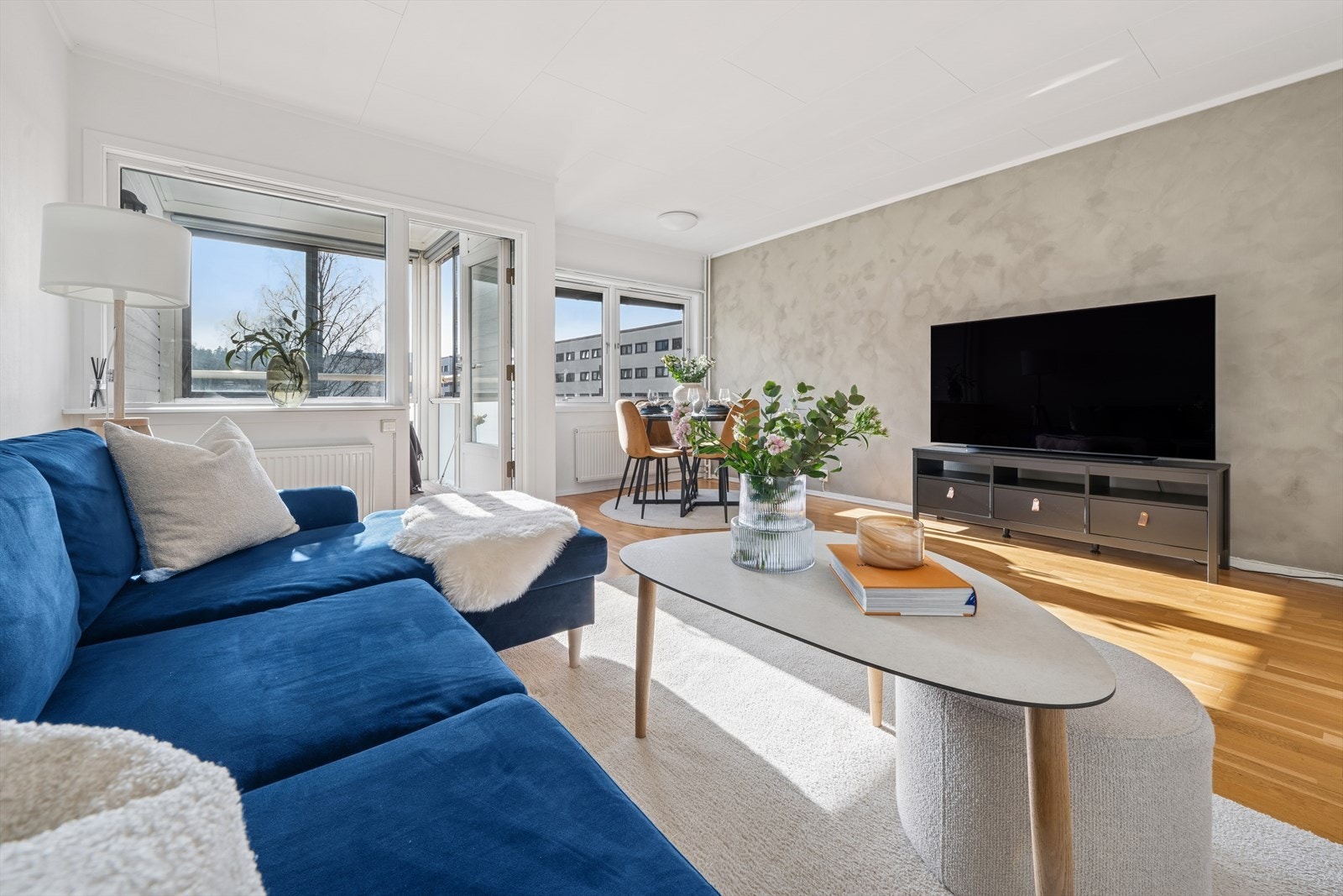 Løsningen gir gode rammer for det sosiale og hverdagslige. Galleribilde