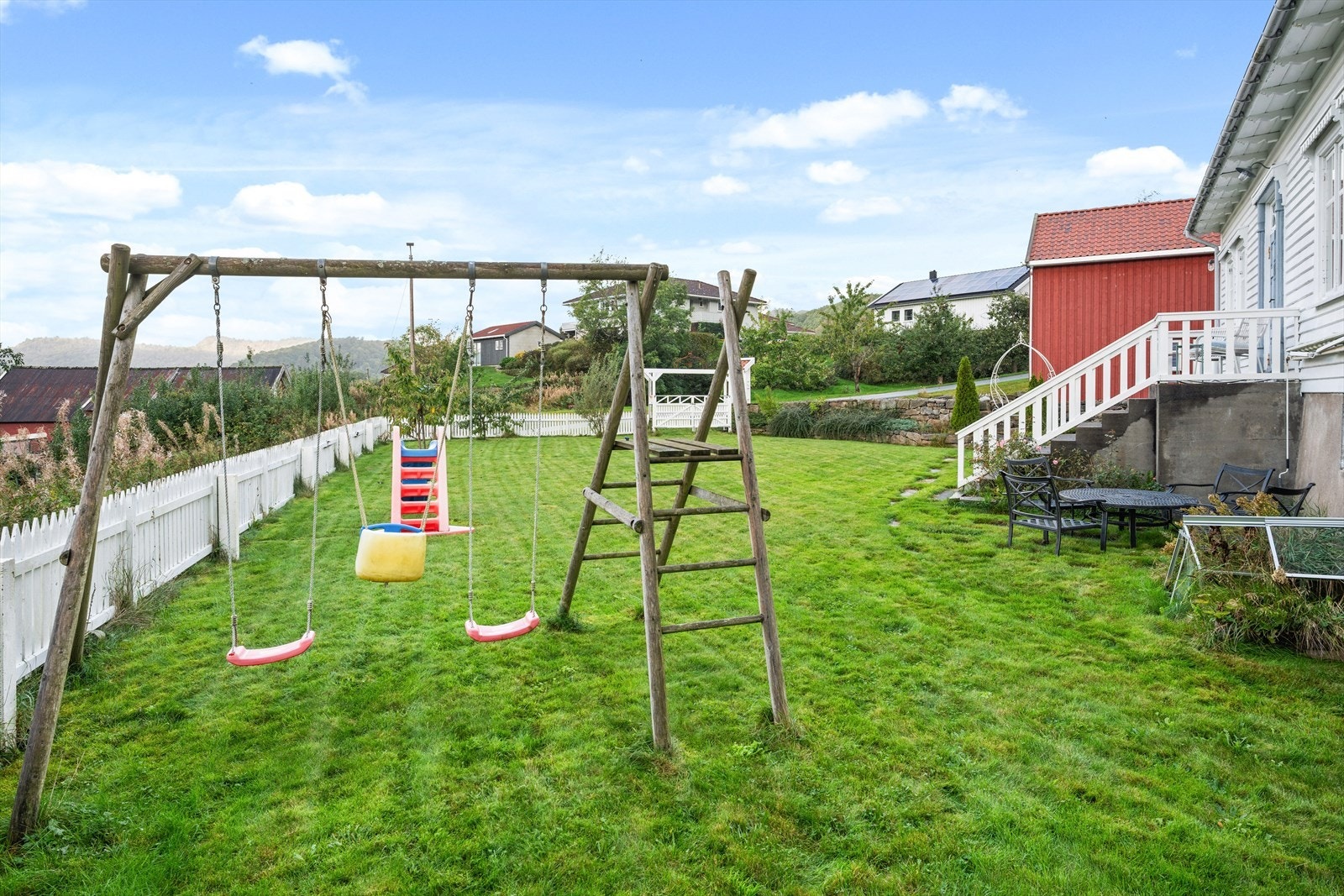 Hyggelig hage Galleribilde