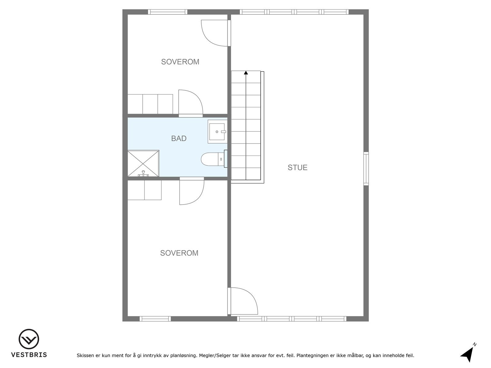 Plantegning - 2. etasje Galleribilde