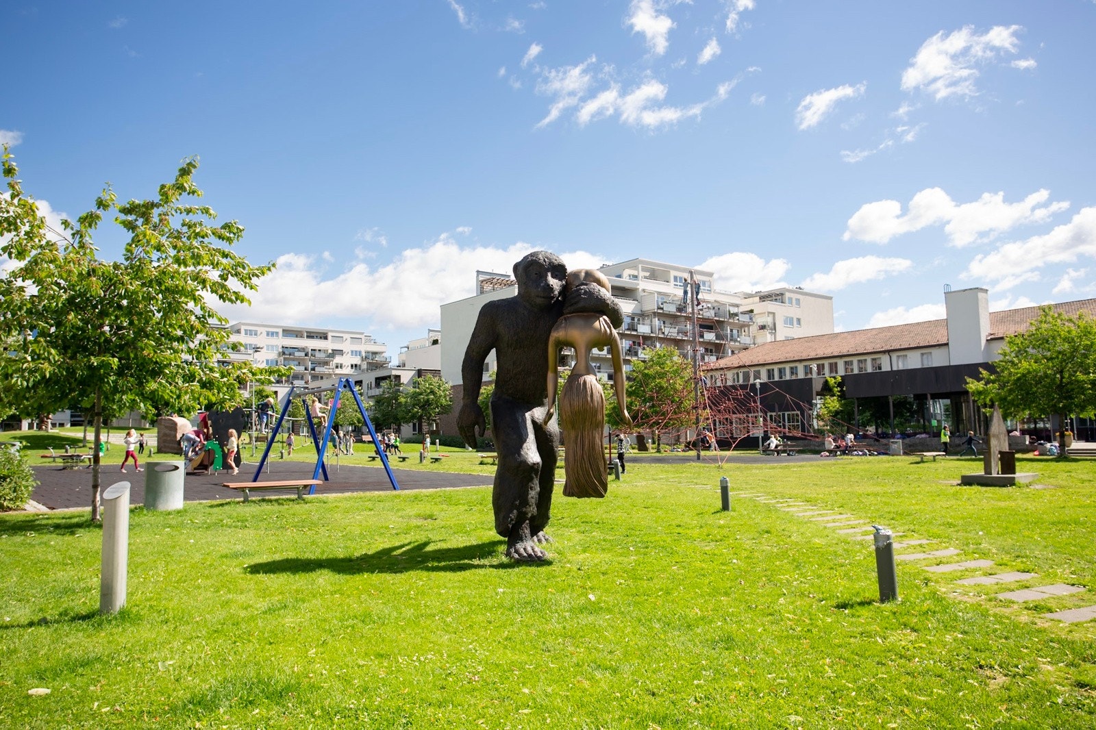 Flotte parker i umiddelbar nærhet, bla.a Kanonhallparken. Galleribilde