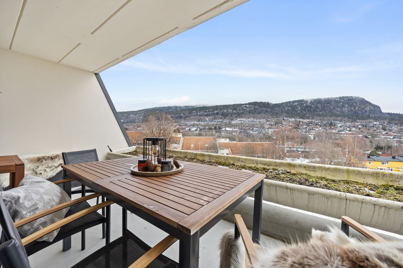 Balkongen er østvendt Galleribilde