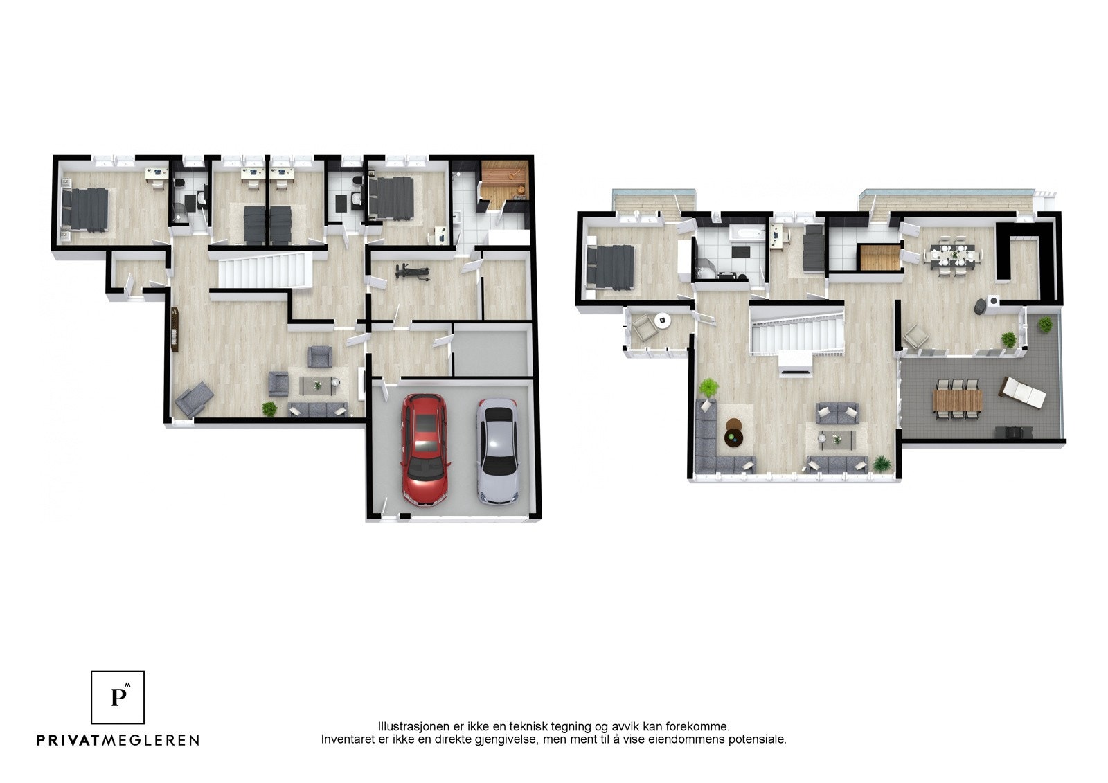 Eiendommen er presentert av PrivatMegleren Sarpsborg. Galleribilde