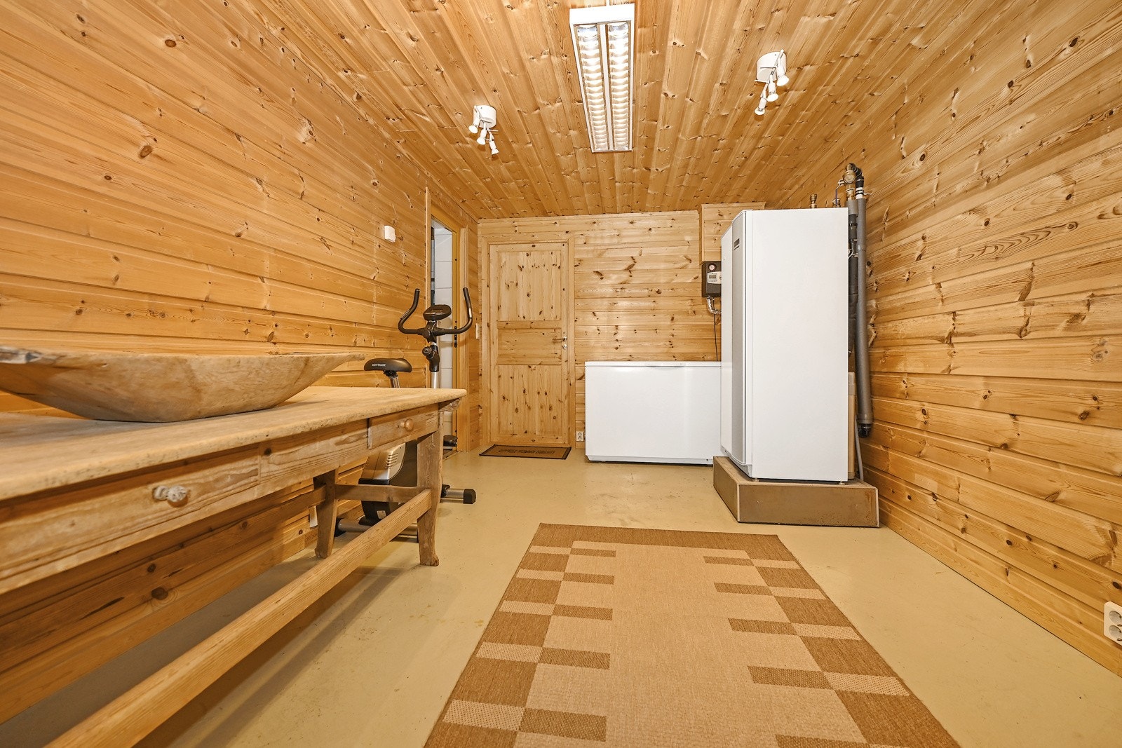 Hobbyrom i 1. etasje. Galleribilde