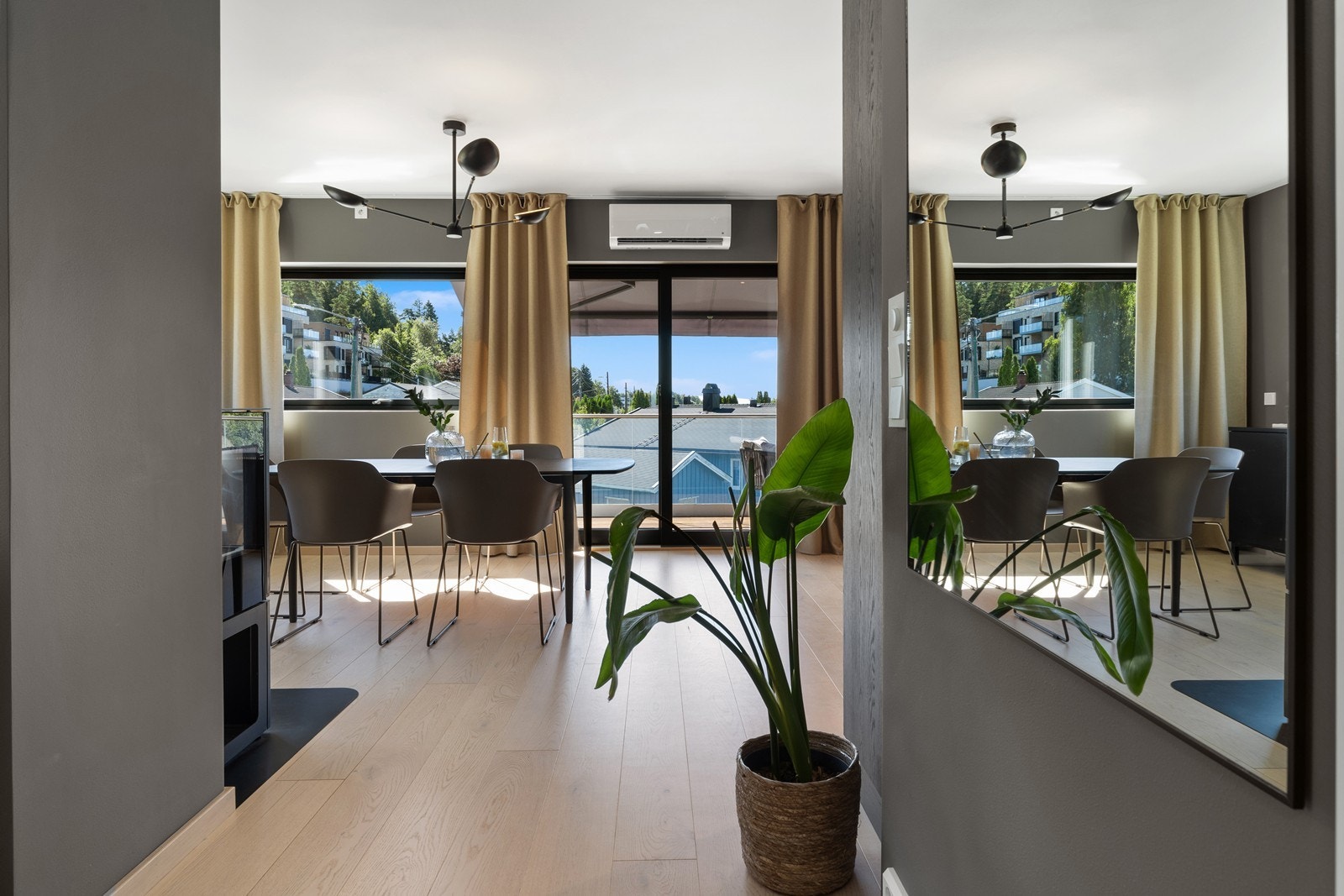 Luft til luft varmepumpe. Galleribilde