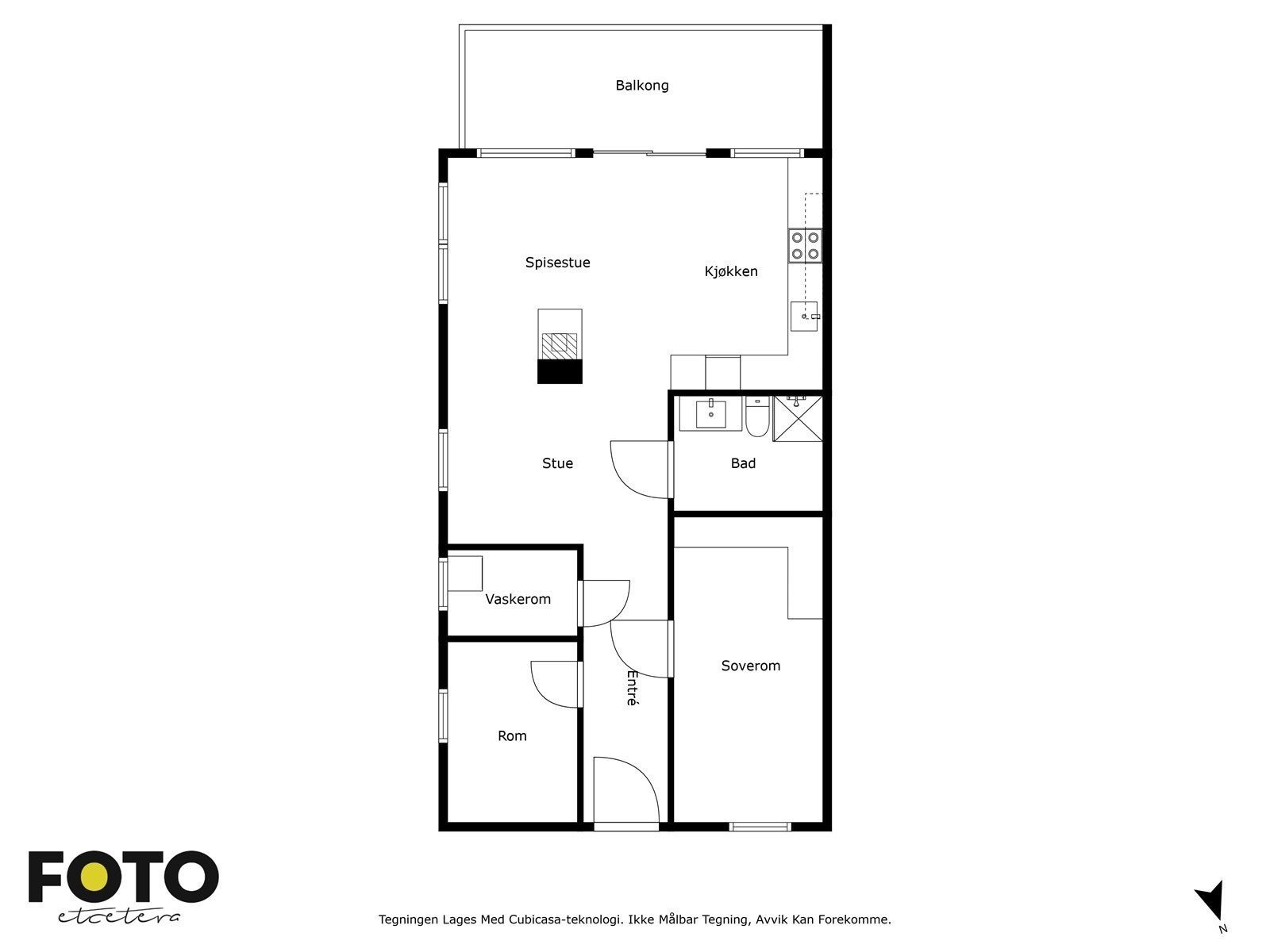 Veiledende plantegning. Ikke målbar Galleribilde